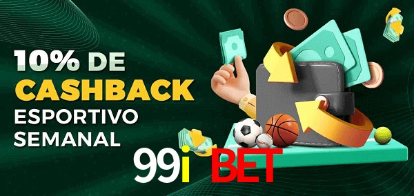 10% de bônus de cashback na 99i bet